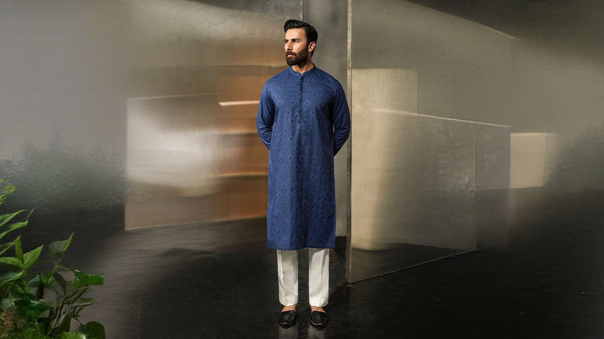 Embroidered Kurta for Men: Adding Grace to Every Celebration