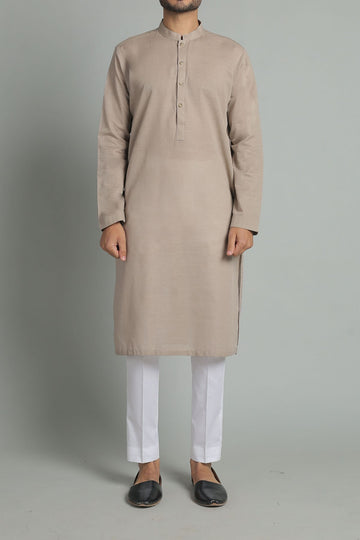 KHADDAR KURTA GREY