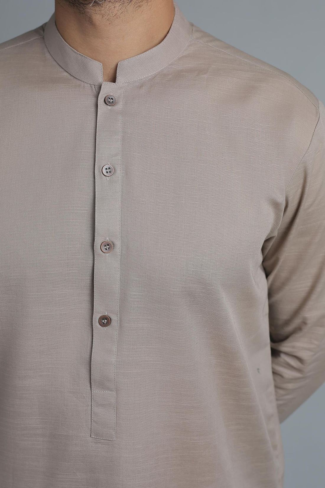 KHADDAR KURTA GREY