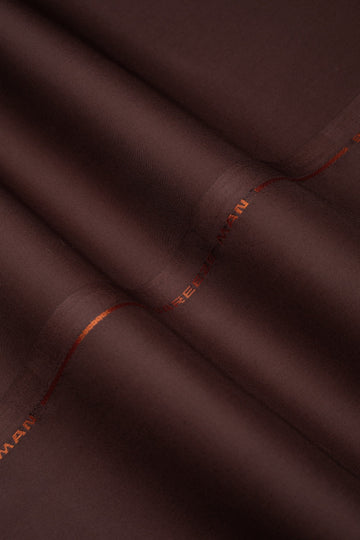 LATHA UNSTITCHED DEEP MARROON