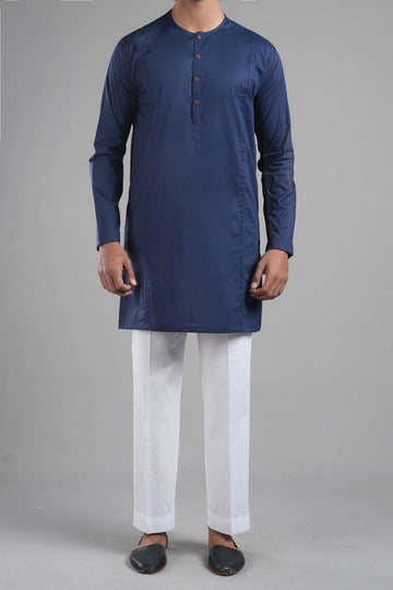 SHORT KURTA BLUE