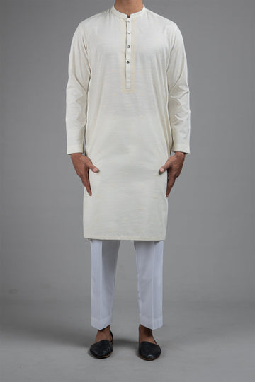 EMBROIDERED KURTA LIGHT GREEN