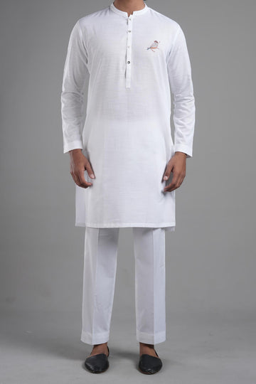 LONG KURTA WHITE