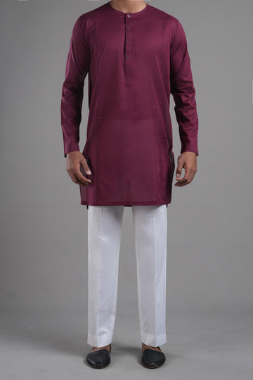 SHORT KURTA MAROON