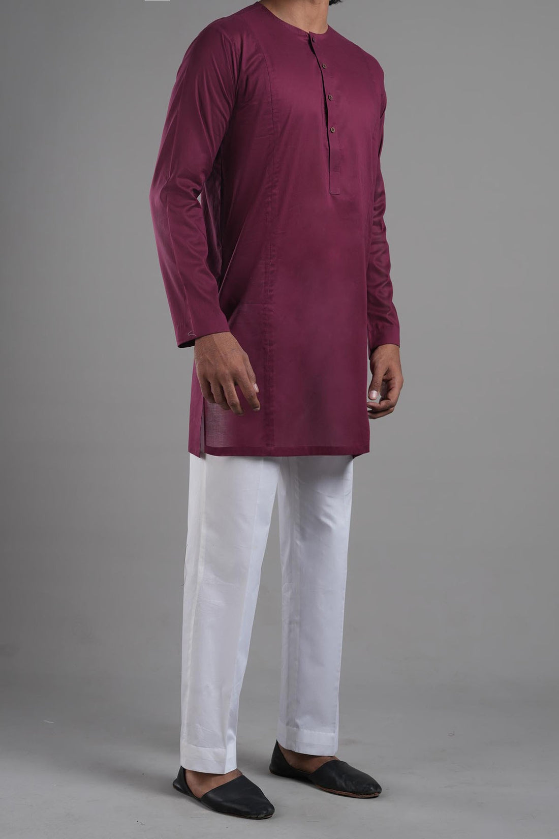 SHORT KURTA MAROON