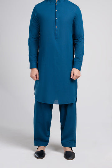 SHAWAR KAMEEZ BLUE