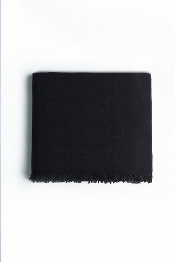 PASHMINA SHAWL BLACK
