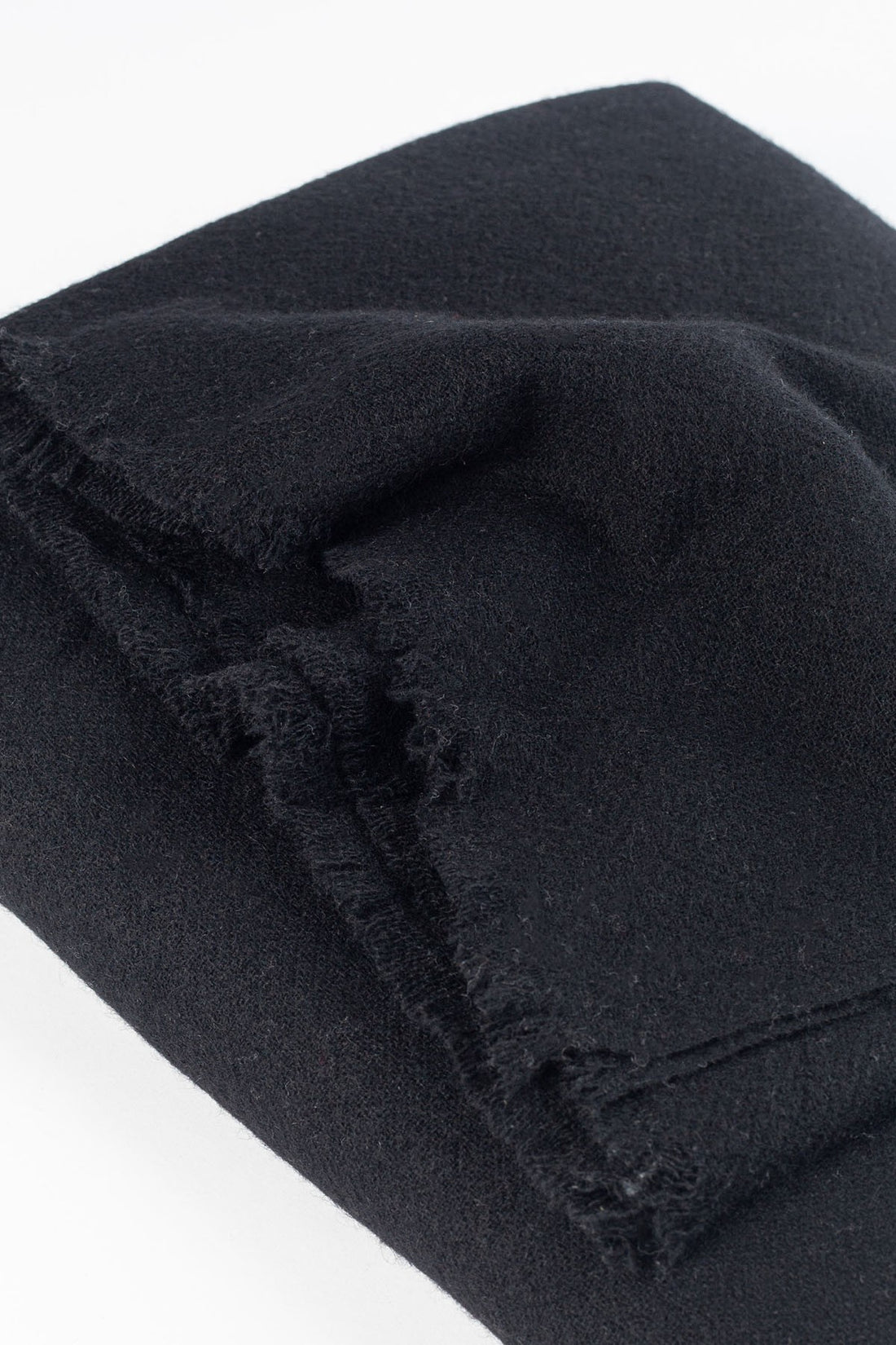 YAK WOOL SHAWL BLACK