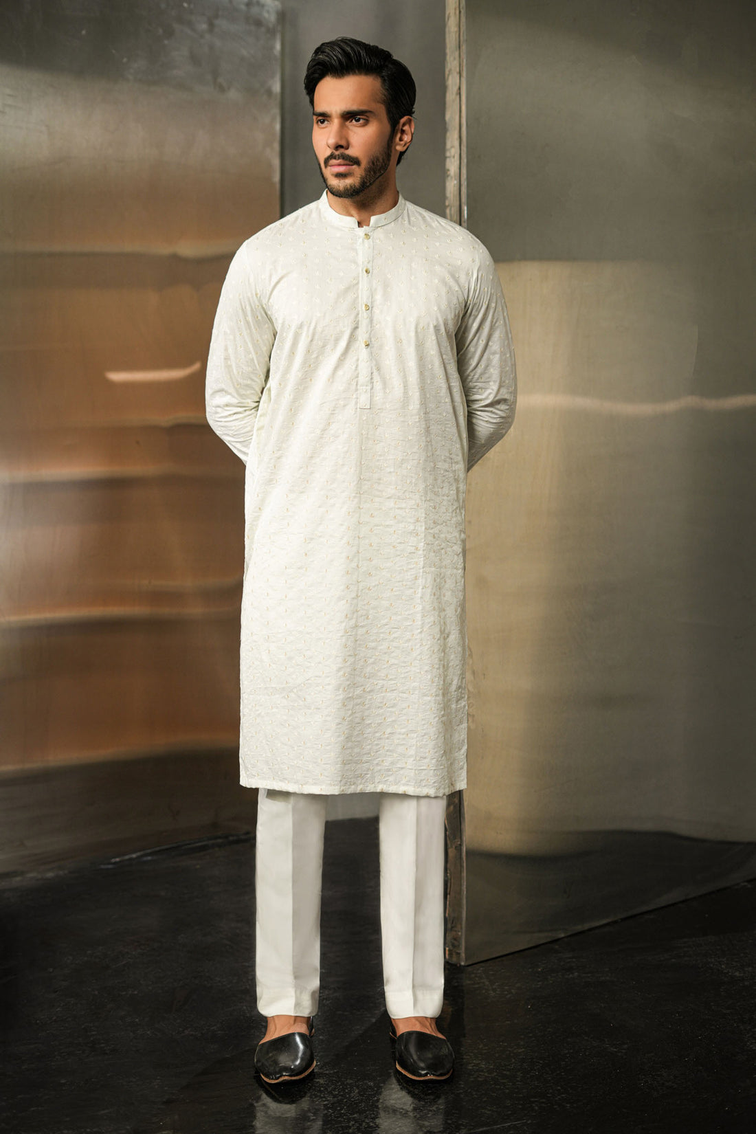 EMBROIDERED-KURTA-L-GREEN