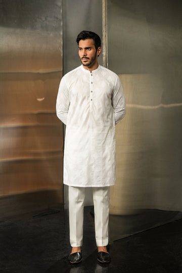 EMBROIDERED-KURTA-WHITE
