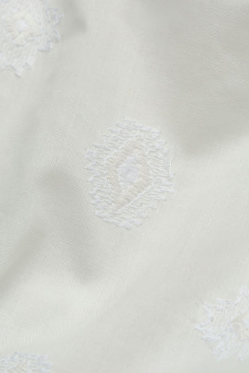 EMBROIDERED-UNSTITCHED-BMR1923-WHITE