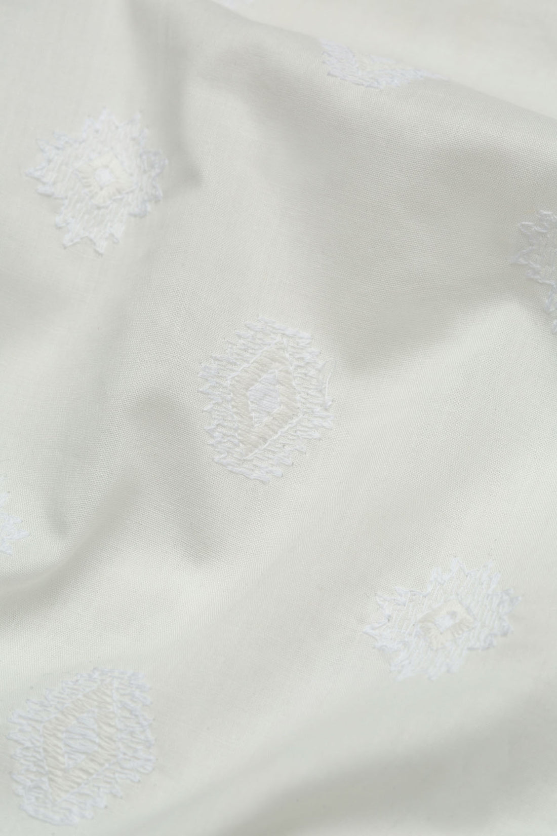 EMBROIDERED-UNSTITCHED-BMR1923-WHITE