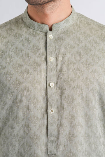 KURTA TROUSER-GREEN