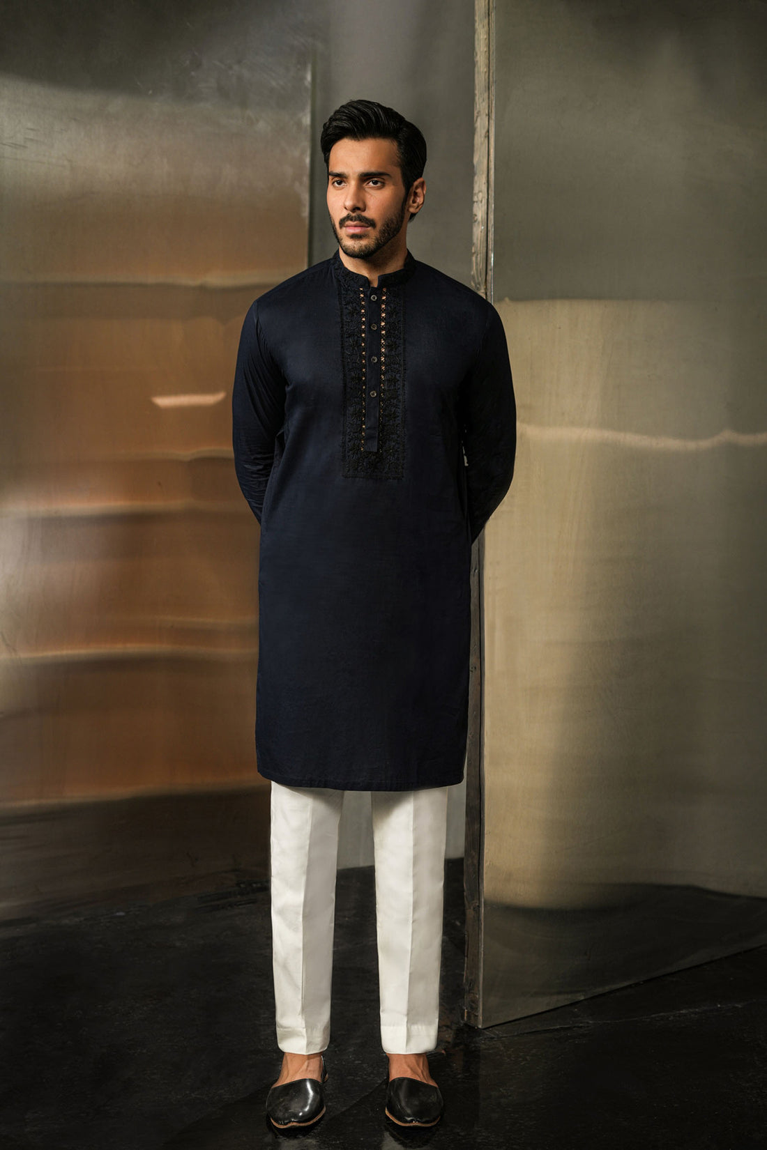 HANDMADE-KURTA-N-BLUE