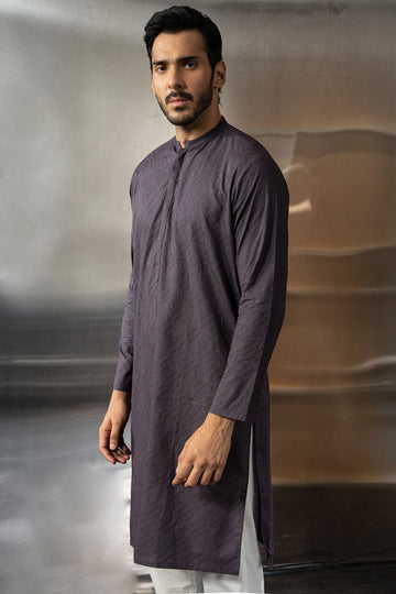 EMBROIDERED-KURTA-GREY