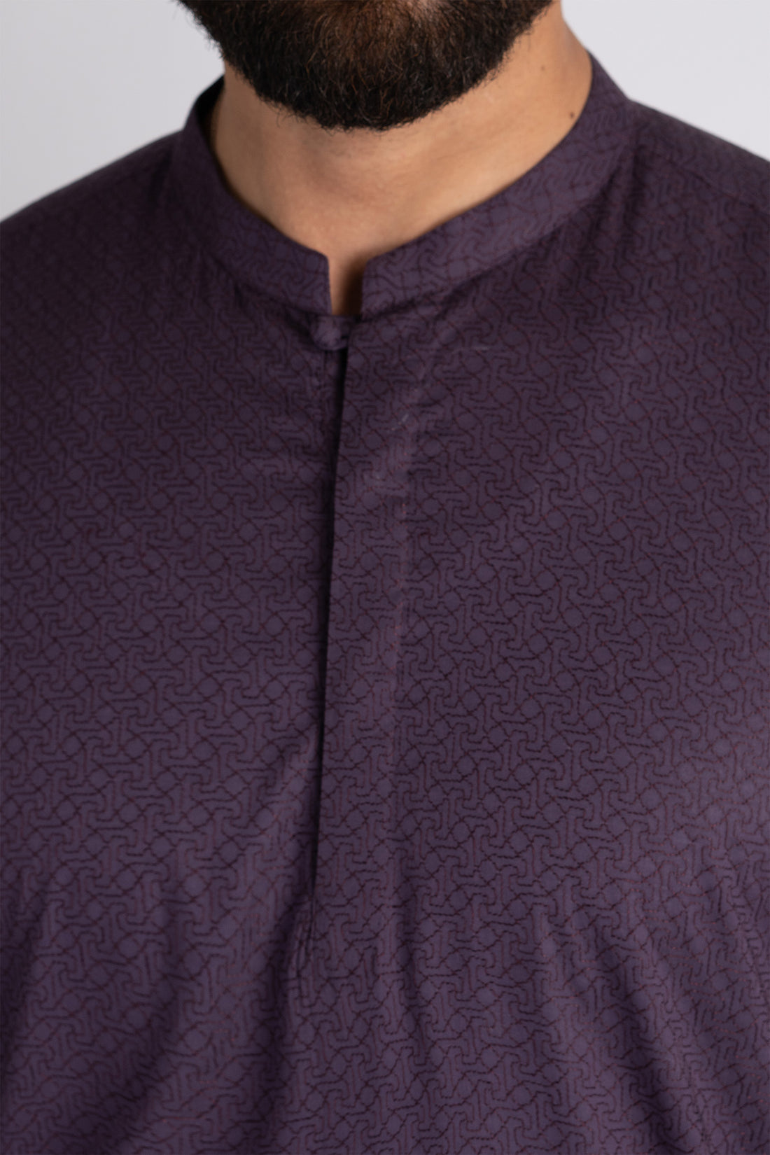 EMBROIDERED-KURTA-PLUM