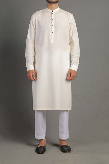 BOSKI LONG KURTA OFF WHITE