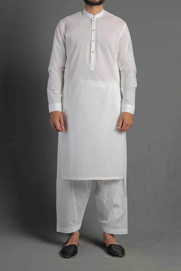 SHALWAR KAMEEZ PEARL WHITE