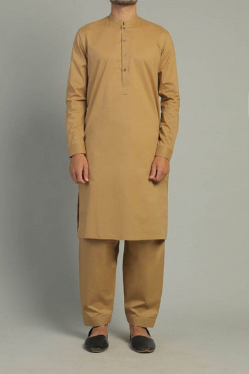 SHALWAR KAMEEZ BROWN
