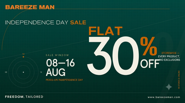 Don't Miss the Bareezé Man Azadi Sale on Premium Menswear