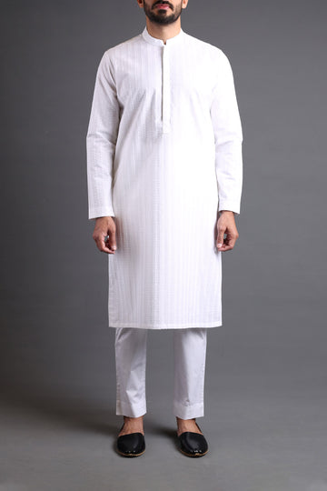 EMBROIDERED-KURTA-WHITE