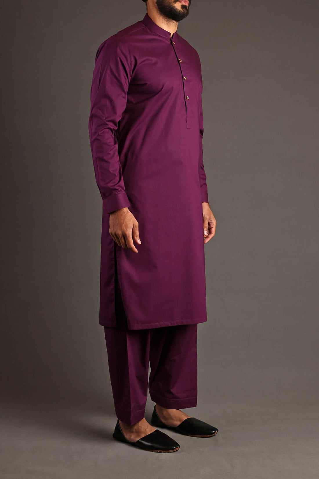 Kameez Shalwar Plum