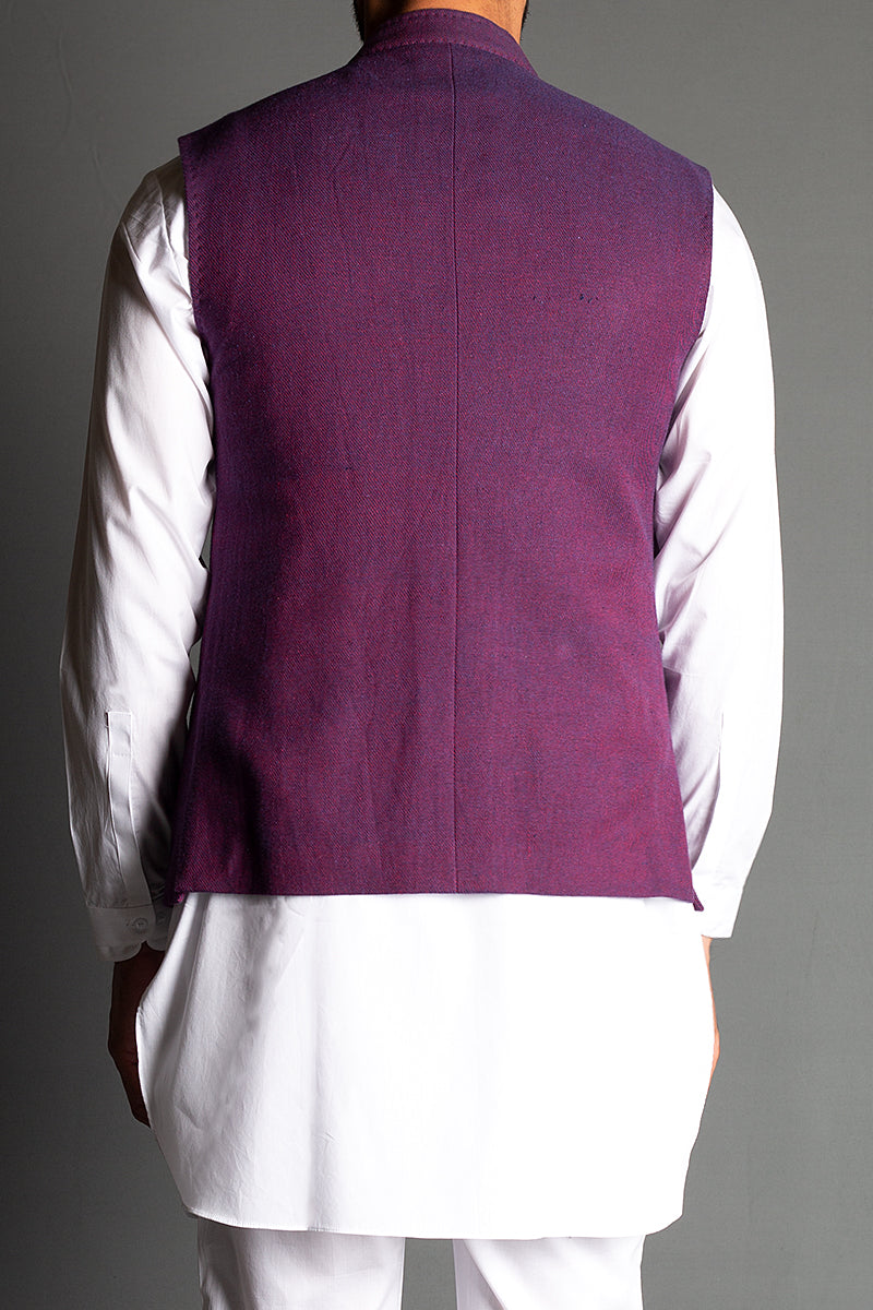 HANDLOOMED-WAISTCOAT-BLUE-MRN
