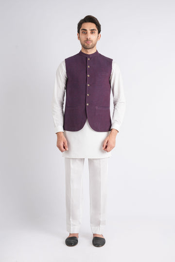 Khaddar-Waistcoat-Blue-Mrn
