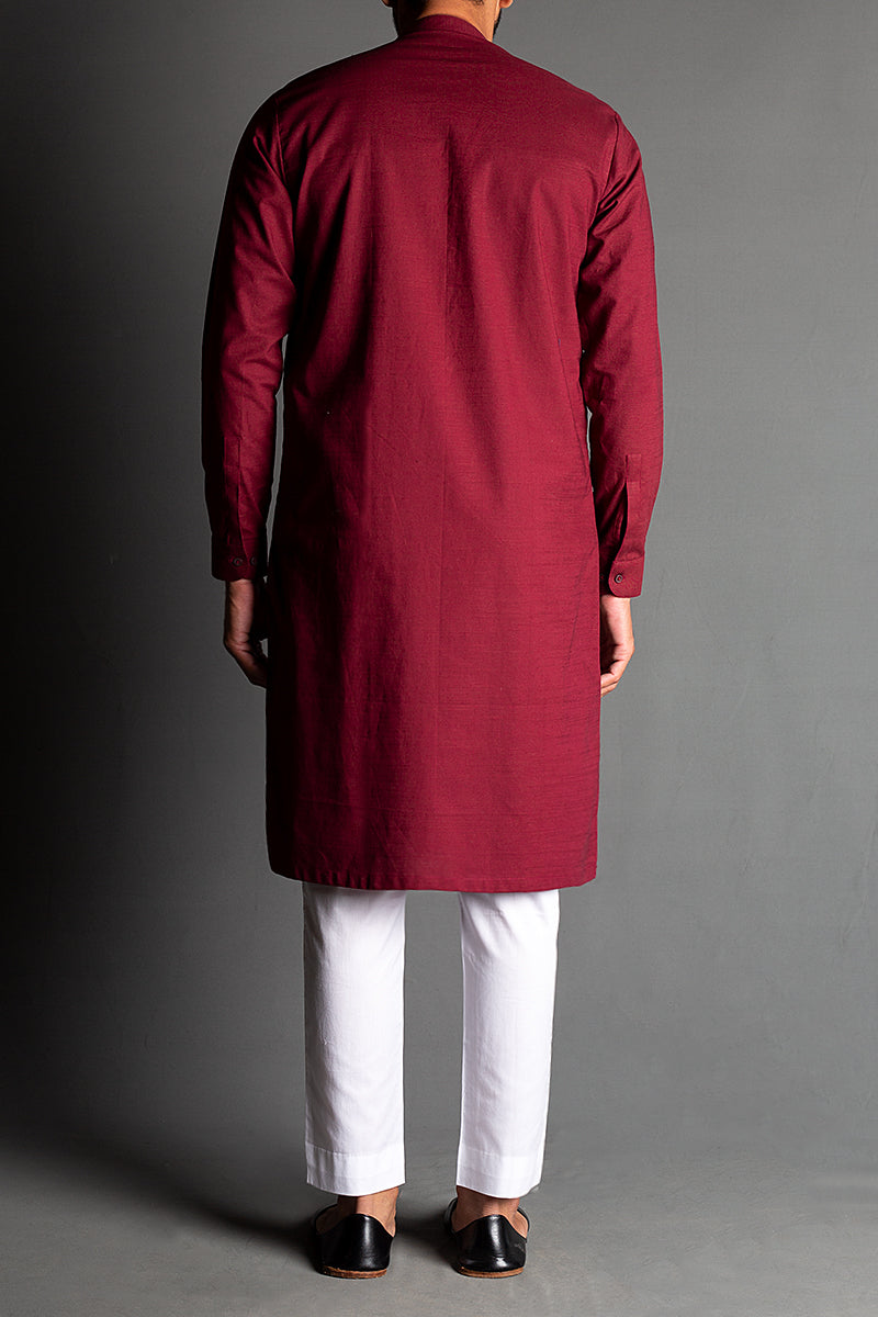 LONG-KURTA-MAROON