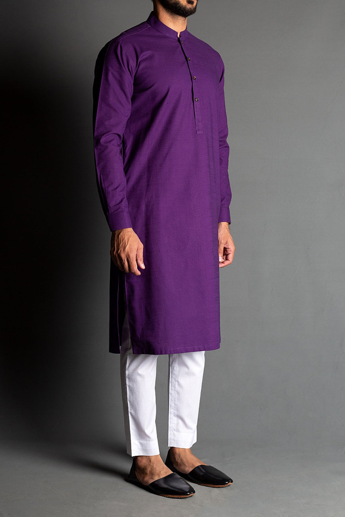 Long Kurta Violet