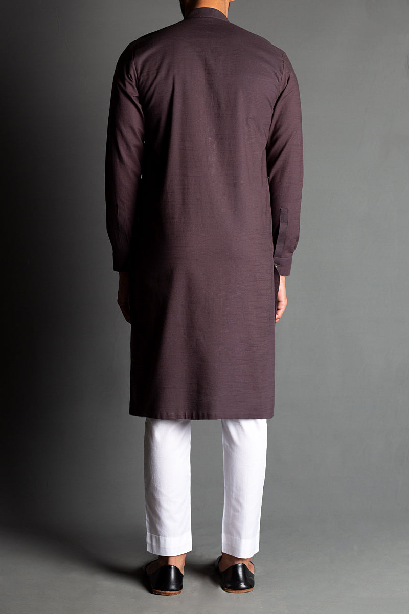 LONG-KURTA-BROWN
