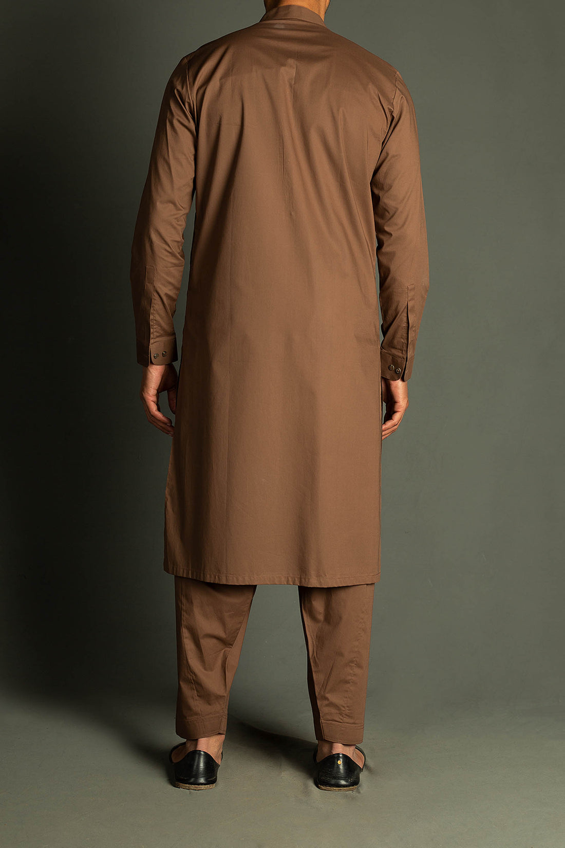 SHALWAR-KAMEEZ-BROWN