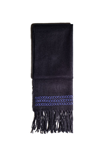 SCARF-BMS 019-BLCK-BLU