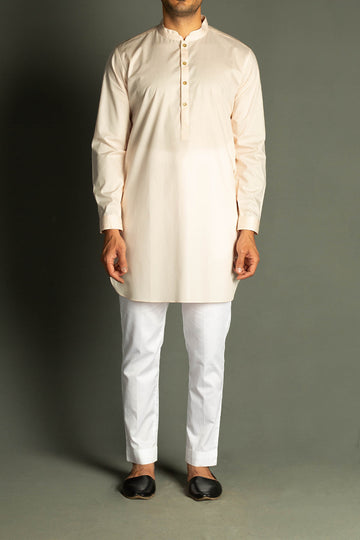 TWIN BAND KURTA-PWDR-PNK