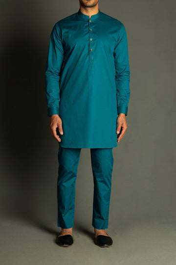 KURTA-TROUSER-ZINC