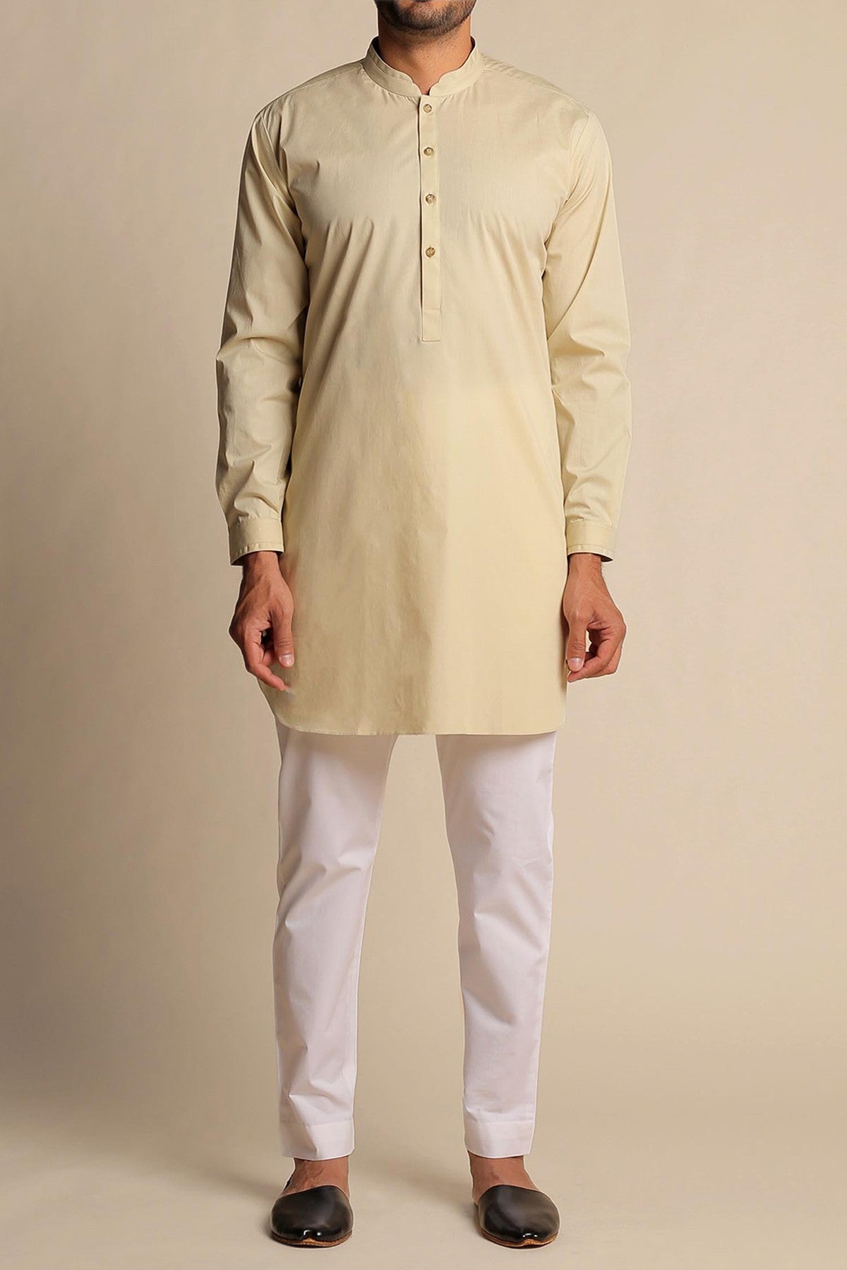 Short Kurta Beige