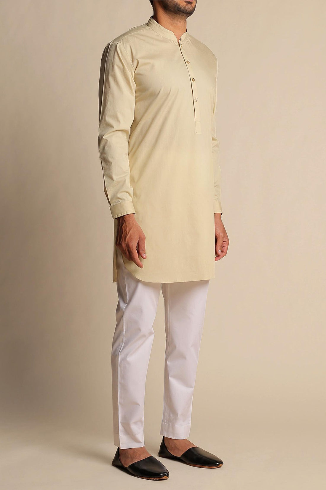 Short Kurta Beige