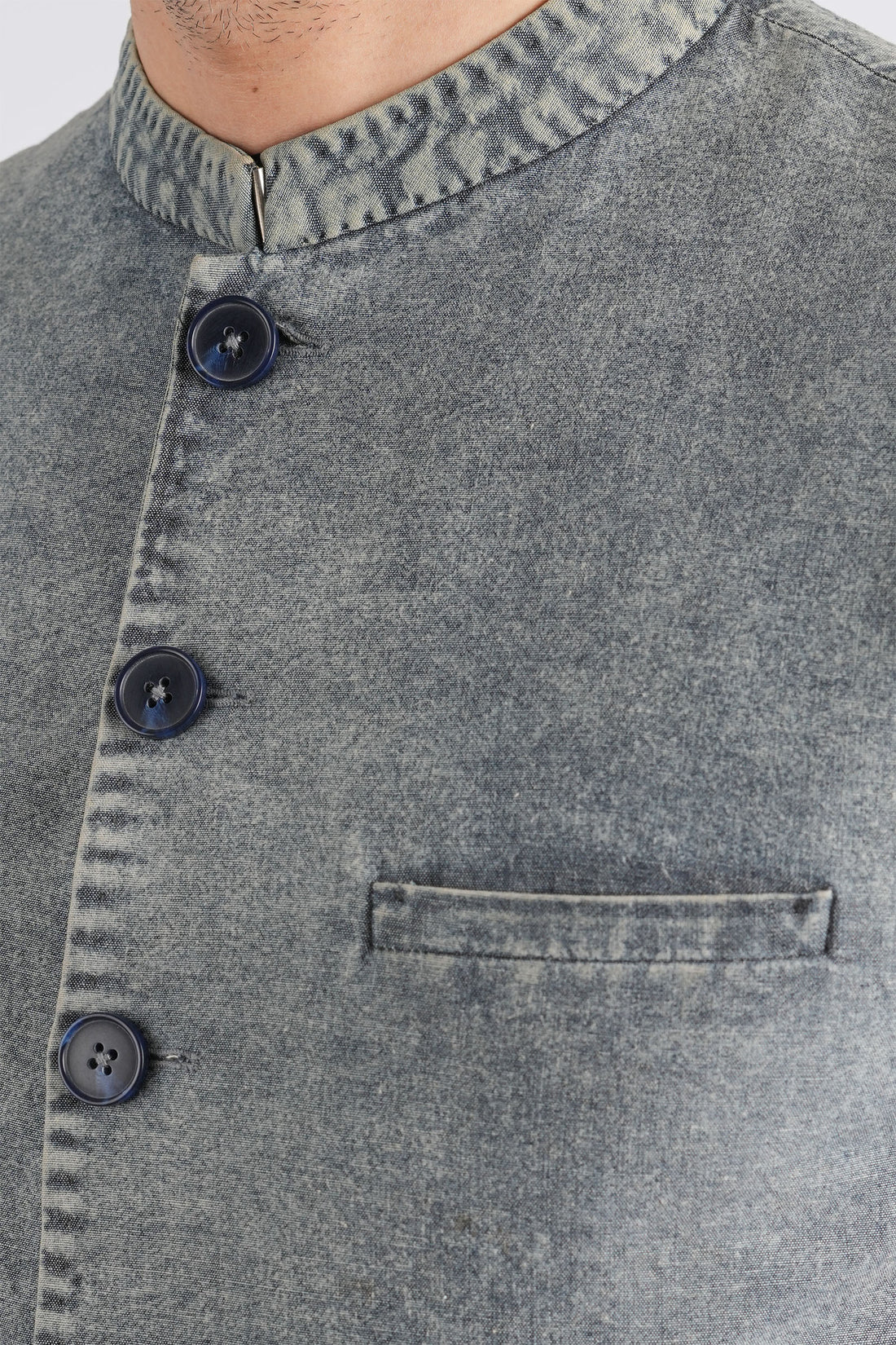 Denim-Waistcoat-Blue