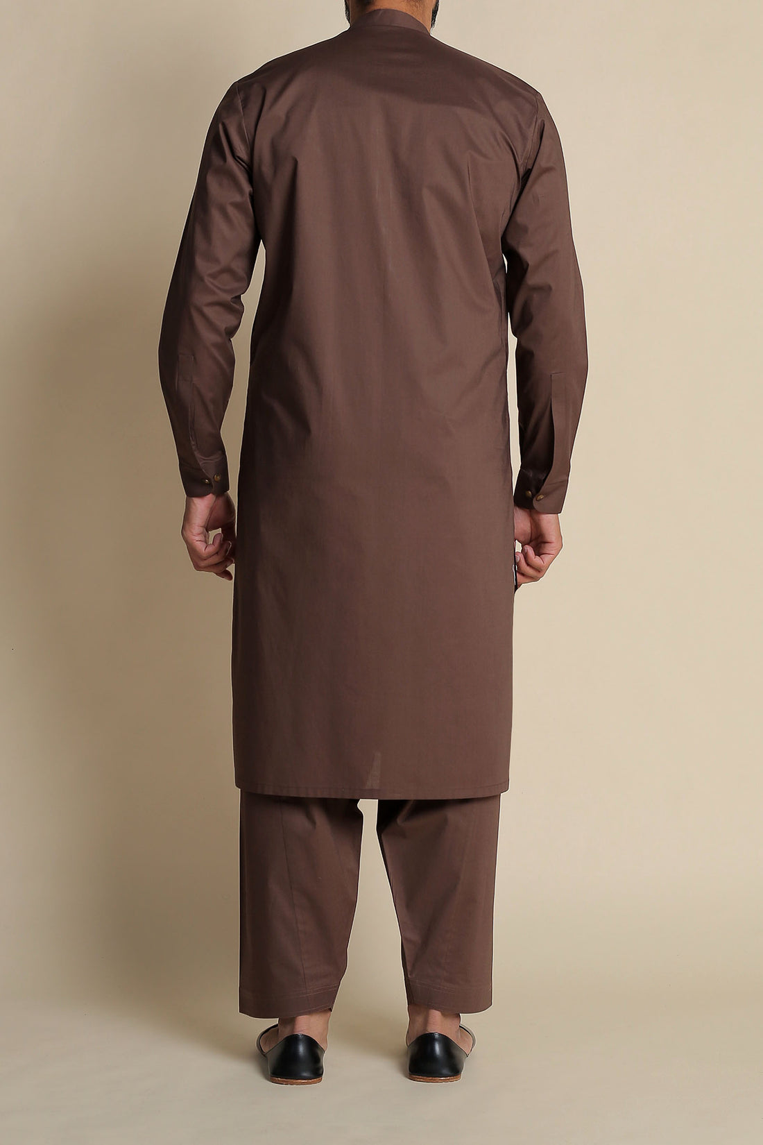 SHALWAR-KAMEEZ-BROWN