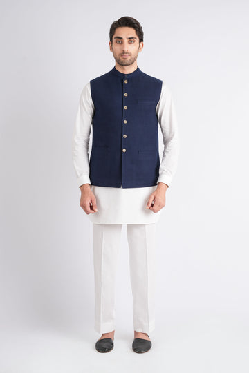 Wool-Waistcoat-Blue