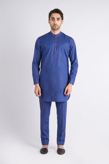 Kurta-Trouser-R-Blue