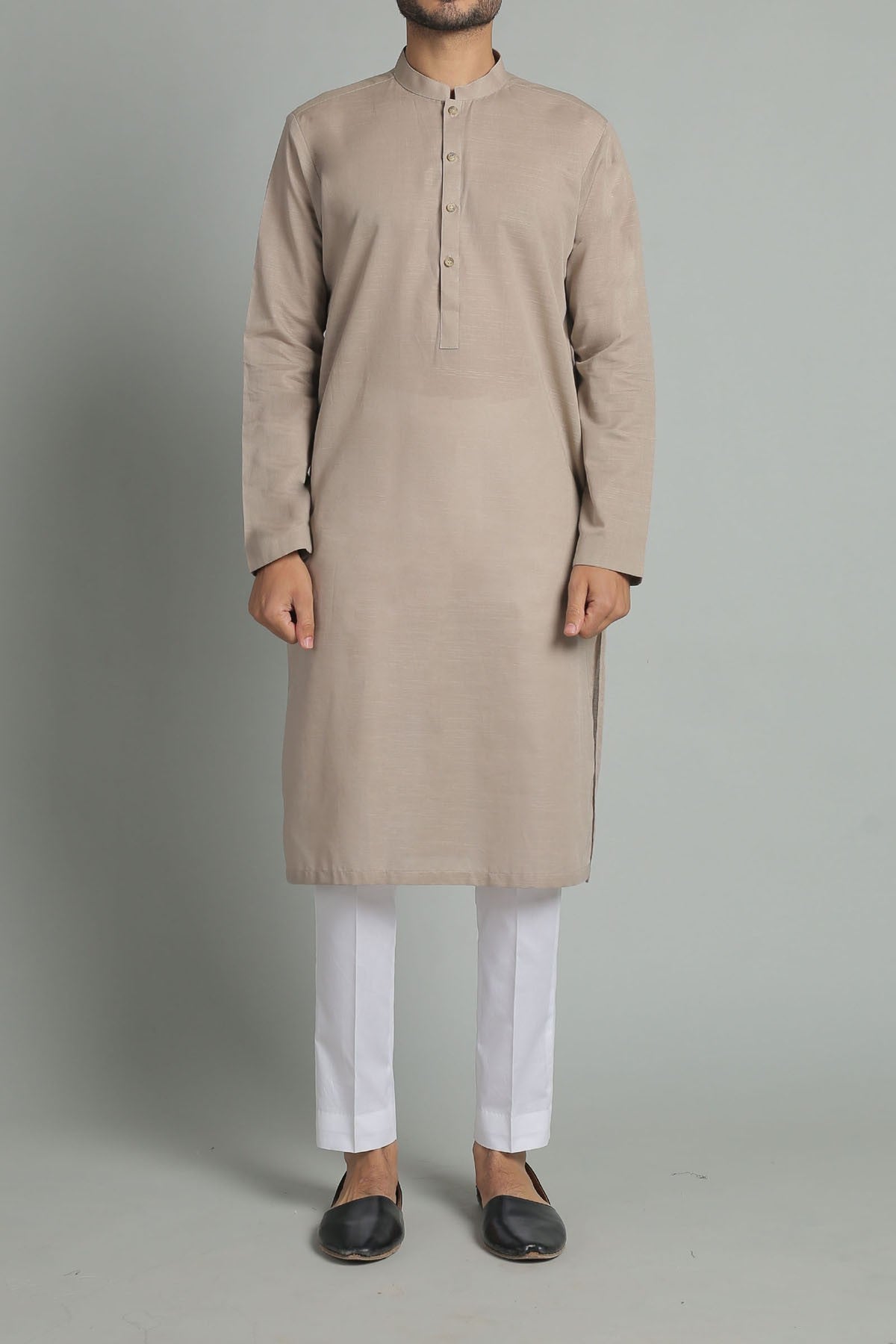 Khaddar Kurta Grey