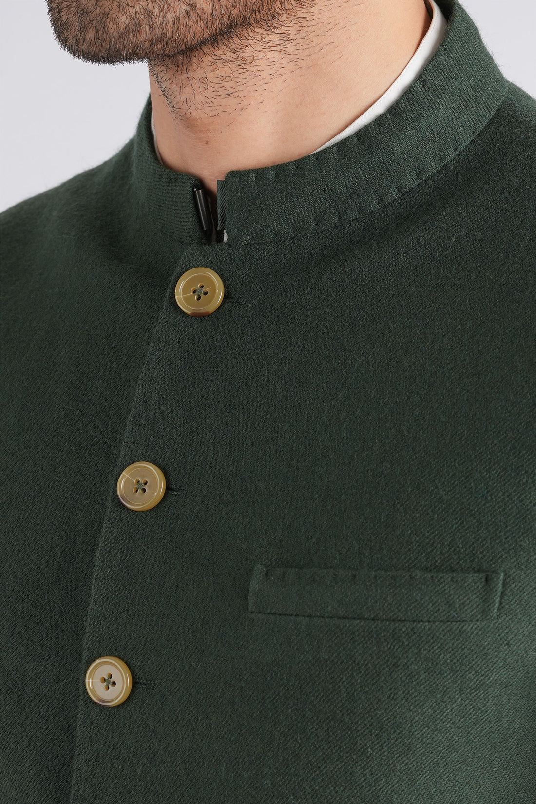 Pashmina-Waistcoat-Green
