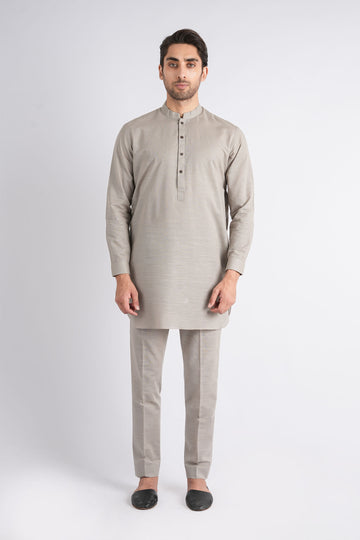 Kurta-Trouser-Beige