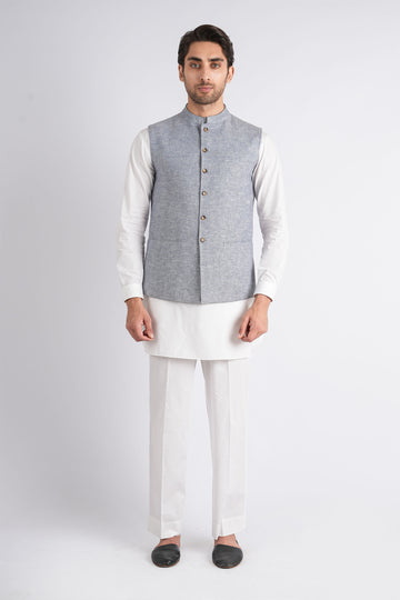 Cotton-Waistcoat-Blue
