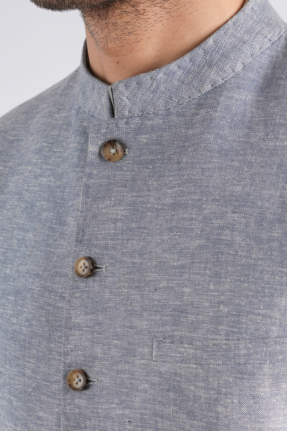 Cotton-Waistcoat-Blue