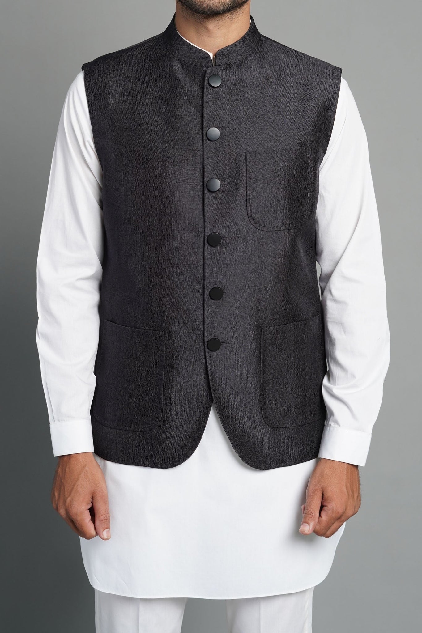 Waistcoat Black