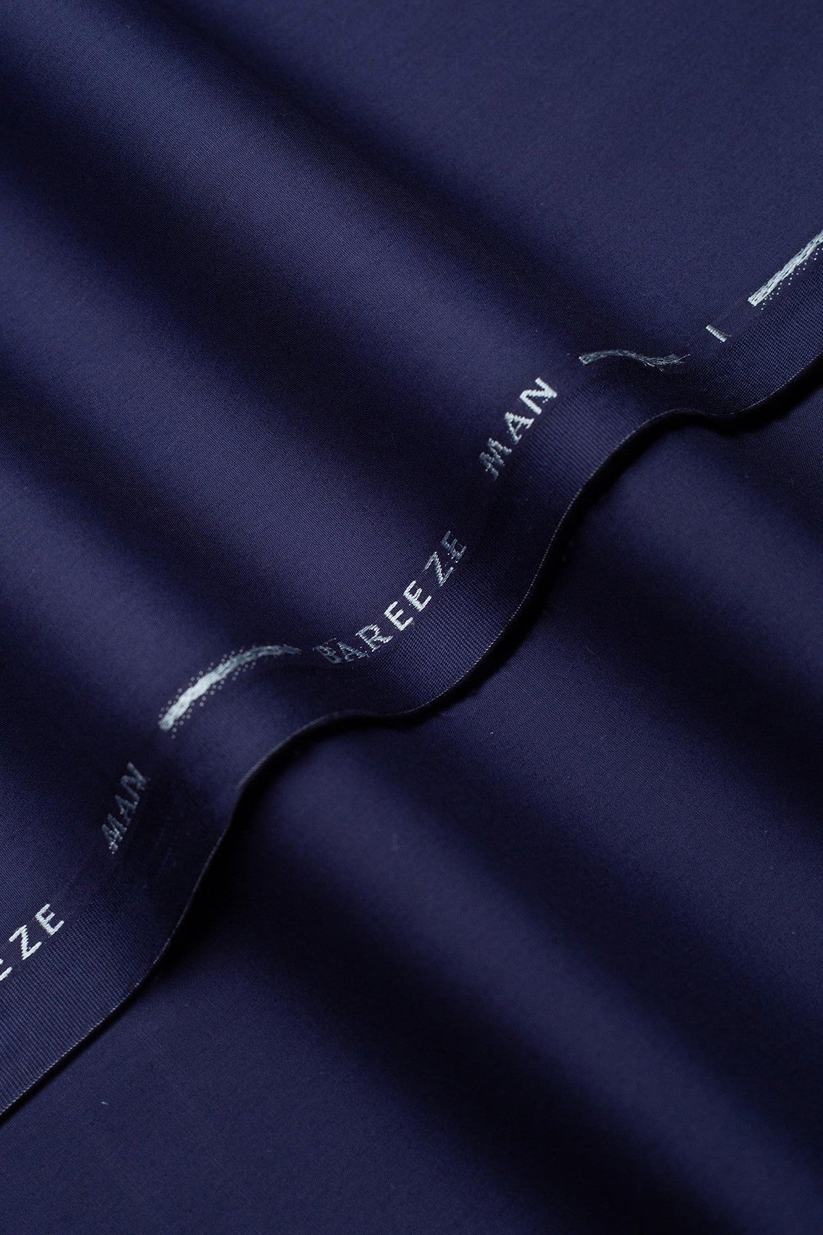 Unstitched Cotton Navy Blue