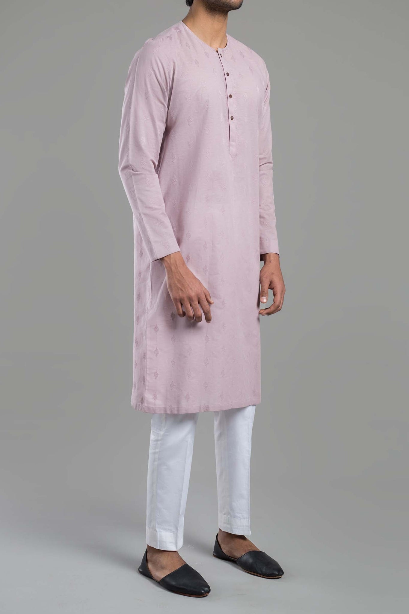 Embroidered Kurta Rdy Pink