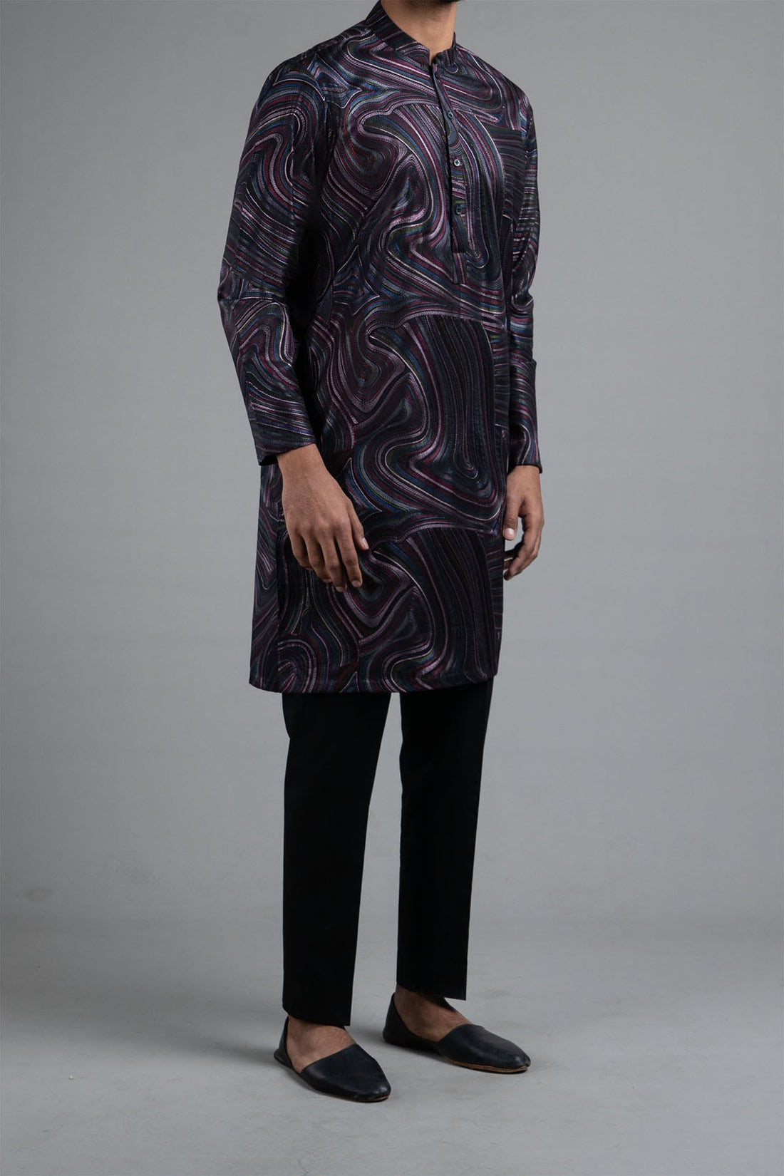 Embroidered Kurta RDM Black